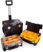 Комплект ящіків DeWALT 2 ящика + ящик-візок в системе TSTAK (DWST1-81049)