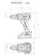 Акумуляторний шурупокрут Metabo BS 18 LT BL Q (602334770)