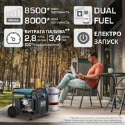 Інверторний газобензиновий генератор KS 8100iEG