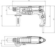 Комбінований перфоратор Metabo KHE 2445 (601709500)