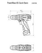 Акумуляторний шурупокрут Metabo PowerMaxx BS Quick Set (600156910)