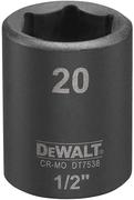 Головка торцева ударна DeWALT "IMPACT", 1/2 "х20 мм (DT7538)