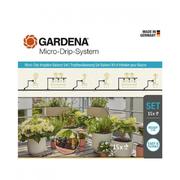 Комплект поливу Gardena Micro-Drip-System Balcony Set для балкону на 15 рослин (13401-20.000.00)