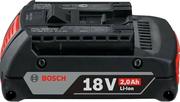 Акумуляторна батарея Bosch Professional GBA Li-Ion 18В, 2 Аг (2607336906)