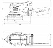 Акумуляторна вібраційна машина Metabo PowerMaxx SMA 12 BL (602037840) (без АКБ та ЗП)