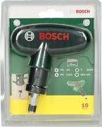 Викрутка з набором біт Bosch 10 шт. (2607019510)
