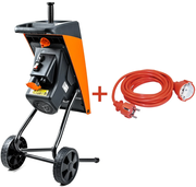 Садовий подрібнювач GTM DS2500/40 KIT + подовжувач 10 м (83870)