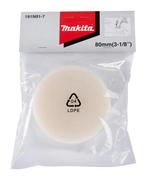Полірувальна біла насадка Makita 80 мм для DVP300 (191N91-7)