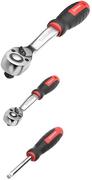 Набір інструментів Intertool STORM 1/2 "1/4" 110 од. Cr-V (ET-8110)