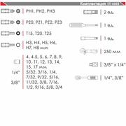 Набір інструменту 43 од. Intertool ET-6003