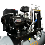 Гвинтовий повітряний компресор 200 л GTM DLG5.5V/inv масляний 380В/інвертор (DLG5.5V/inv) 27350