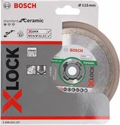 Алмазний диск Bosch X-LOCK Standard for Ceramic 115x22.23x1.6x7 мм (2608615137)