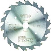 Диск пильний DeWALT 165х20мм 18 зубців (Швидкий різ для DWS520K) (DT1089)