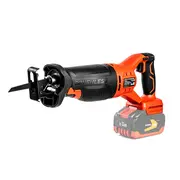 Акумуляторна шабельна пила GTM RS18/150BL безщіткова + АКБ і ЗП (RS18/150BL_KIT) 3609