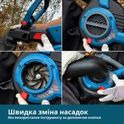 Садовий бездротовий пилосос-повітродувка KS LBV-40V
