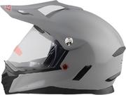 Мотошолом Forte BLD-818-2 сірий, розмір M (130654)