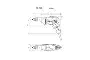 Шурупокрут мереживий Metabo SE 2500 (620044000)