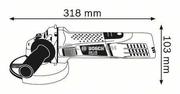 Кутова шліфмашина Bosch GWS 7-125 (0601388102)