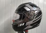 Мотошолом FORTE BLD-626 чорно-сірий, розмір M (125204)