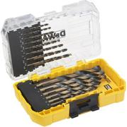Набір свердел по металу DeWALT Black   Gold HSS-G DT70729, 23 шт, кейс