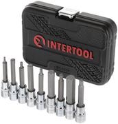 Набір біт Intertool STORM HEX 1/2 "4-17, 100 мм" S2 (ET-8406)
