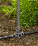 З'єднувач Т-подібний для мікронасадок Gardena Micro-Drip System для шлангів 4.6 мм, 5 шт (08332-29.000.00-UA)