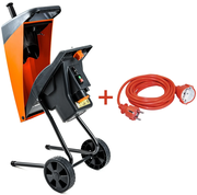 Садовий подрібнювач GTM DS2500/40 KIT + подовжувач 10 м (83870)