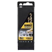 Набір свердел по металу DeWALT EXTREME Industrial Cobalt HSS-G, 6 шт, кейс (DT4956)