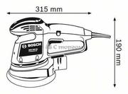 Шліфмашина ексцентрикова Bosch GEX 150 AC (0601372768)