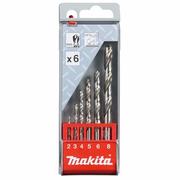 Набір свердел Makita HSS-G по металу (D-57196) 6 шт