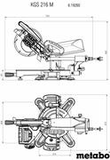 Пила торцювання Metabo KGS 216 M (619260010)