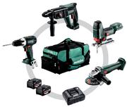 Набір акумуляторних інструментів Metabo Combo Set 4.1.4 18 V (685232000)