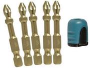Насадка з набором біт Makita Mag booster, PH2, 5 шт. (B-42488)