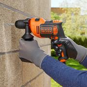 Дриль ударний Black   Decker BEH710-QS