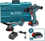 Набір акумуляторних інструментів Konner&Sohnen KS IDAGB 20V SET 1 PLUS