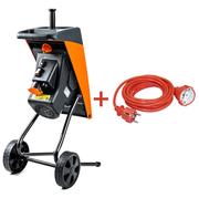 Садовий подрібнювач GTM DS2500/40 KIT + подовжувач 10м (DS2500/40_KIT+ext.cord) 83870