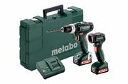 Акумуляторний шурупокрут Metabo PowerMaxx BS 12 V SB Basic Set + ULA, 2x2.0Ah (601076900)