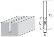 Фреза з двома канавками Makita P-78813