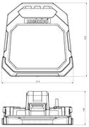 Акумуляторний прожектор Metabo BSA 18 LED 10000 (601506850) (без АКБ та ЗП)