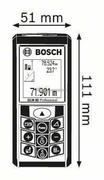 Лазерний далекомір Bosch GLM 80 (0601072300)