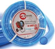 Шланг для води Intertool 3-х шаровий 3/4 "20 м армований PVC (GE-4073)