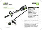 Комбісистема акумуляторна EGO PH1420E 56 В без насадок (F850022002) 83242