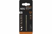Свердло AEG AAKHSSCBT2-5 HSS-Co, 2.5х30х57 мм (4932479324)