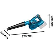 Акумуляторна повітродувка Bosch GBL 18V-120 Professional (без АКБ і ЗП)