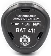 Акумулятор PowerPlant для шурупокрутів та електроінструментів BOSCH 10.8 V, 1.5 Ah, Li-ion (TB920600)