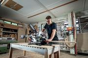 Акумуляторна торцювальна пила Metabo KGS 18 LTX BL 254 (614254920)