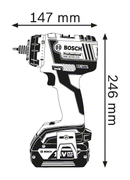 Акумуляторний шурупокрут Bosch GSR 18 V-EC FC2 (06019E1102) (без акумулятора і ЗП)