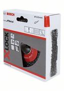 Кільцева щітка Bosch X-LOCK 115 мм, 0.3 мм (2608620732)