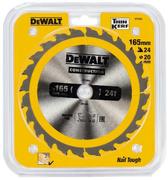 Диск пильний DeWALT CONSTRUCTION DT1934, 165х20 мм, 24z