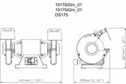 Подвійне точило Metabo DS 175 (619175000)